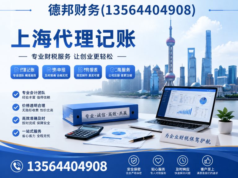 奉贤区代理记账报税展示图